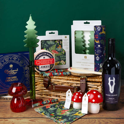 Green Christmas Tree Dinner Candles | 2 Pack | Table Décor |