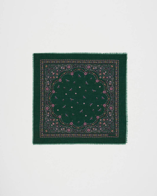 Eve Bandana Scarf in Green