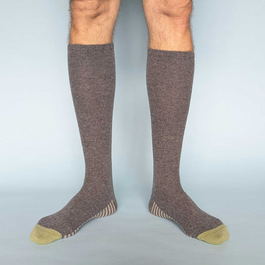 Men's Lambswool Boot / Long Socks