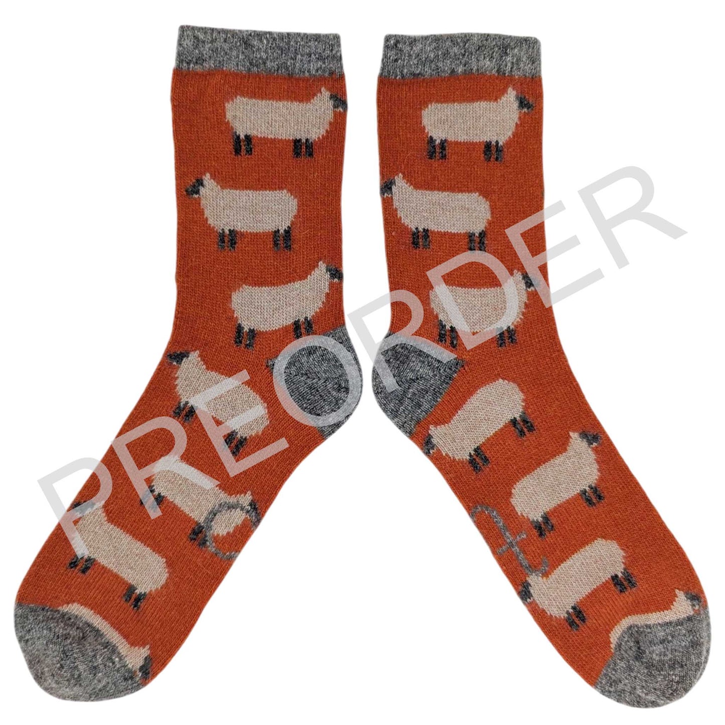PREORDER - Men's Lambswool Ankle Socks