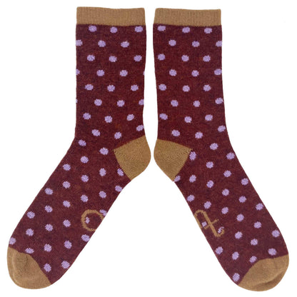 Men's Lambswool Ankle Socks