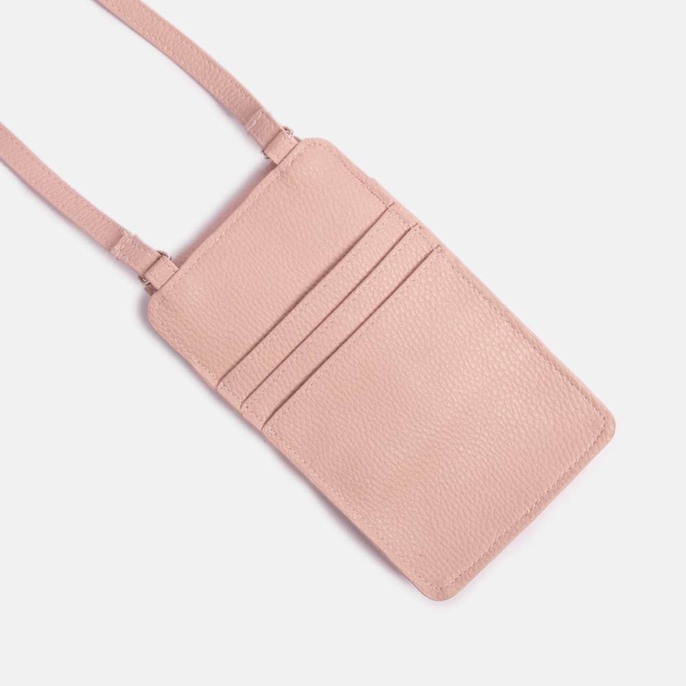 Pink PU Phone Bag