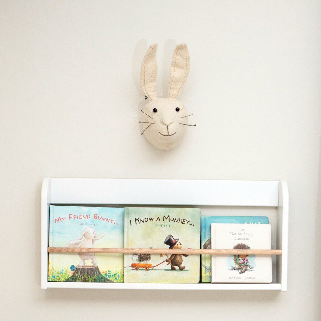 Mini White Rabbit -decor