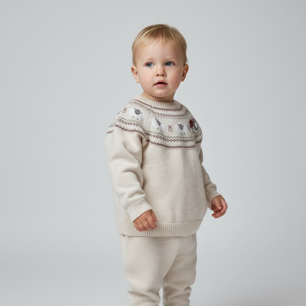 Organic Cotton Sheep Jumper