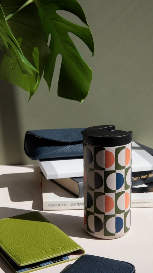 Geo Insulated Coffee Cup