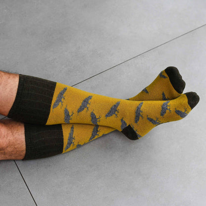 Men's Lambswool Boot / Long Socks