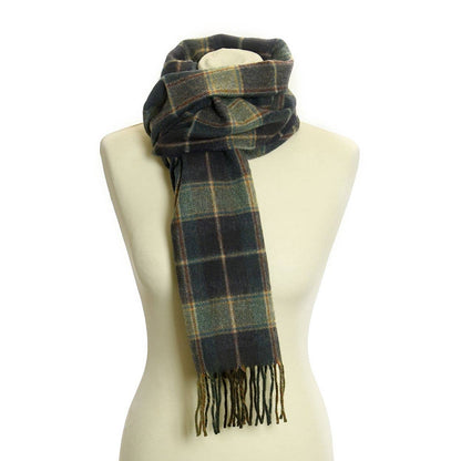 Lambswool Country Check Scarf