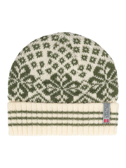 Selbu knitted beanie (261)Red 100% wool