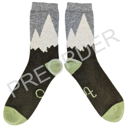 PREORDER - Men's Lambswool Ankle Socks