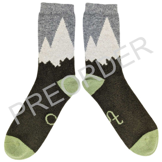 PREORDER - Men's Lambswool Ankle Socks
