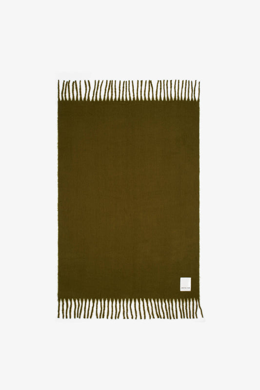 The Reykjavik Throw - 100% Recycled - Sea Kelp - AW25