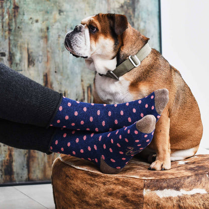 Men's Lambswool Ankle Socks