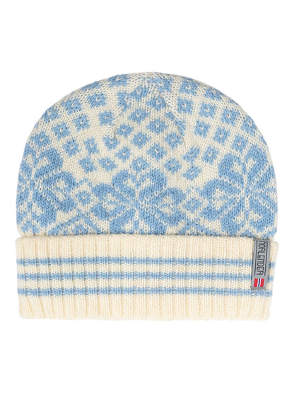 Selbu knitted beanie (261)Red 100% wool
