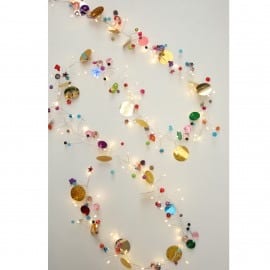 Folklore Multi-Coloured Beaded Garland  Light- few in stock