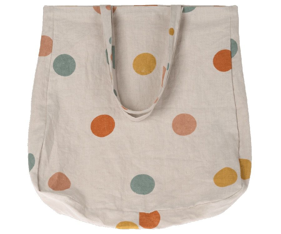 Tote bag, Multi dots - Large