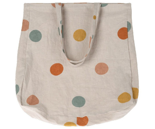 Tote bag, Multi dots - Large