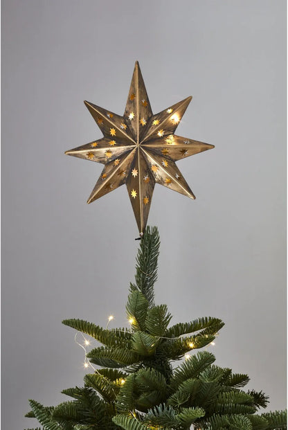 LED Star 30cm (Gold)