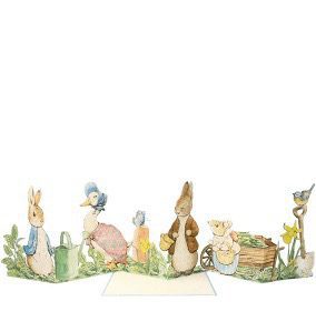 Peter Rabbit Concertina Card