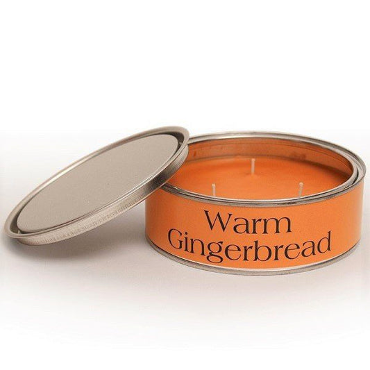 Warm Gingerbread Large Filled Tin Candle